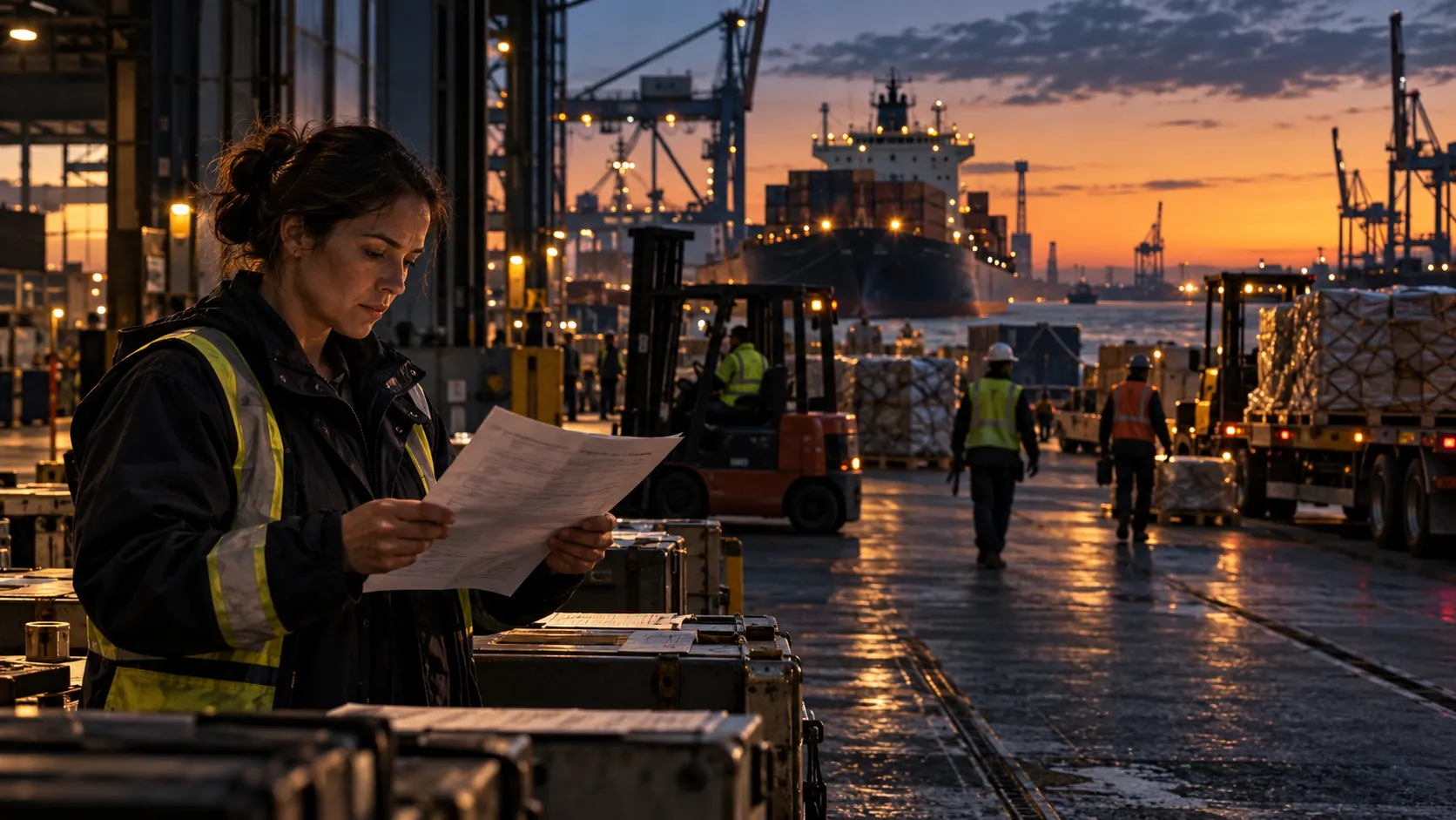 People in a connected enterprise environment; illustrative imagery.